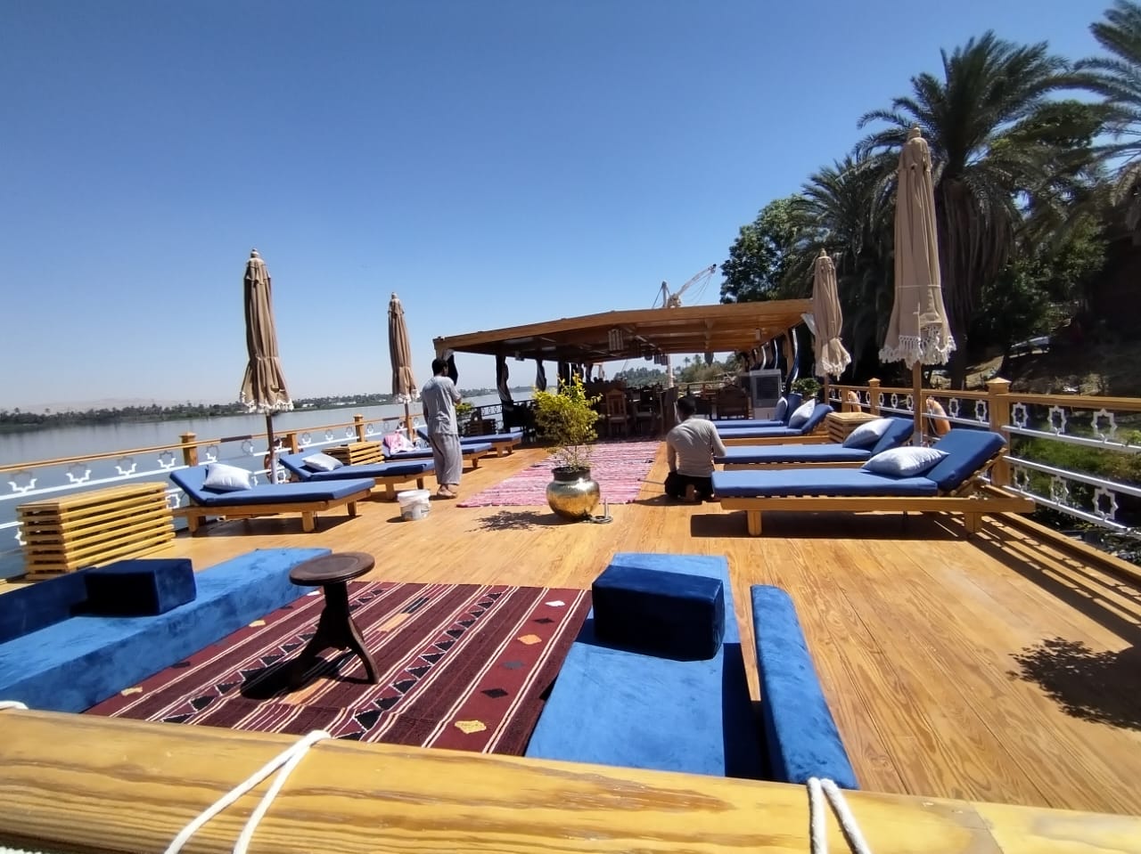 Welcome Aboard in Esna